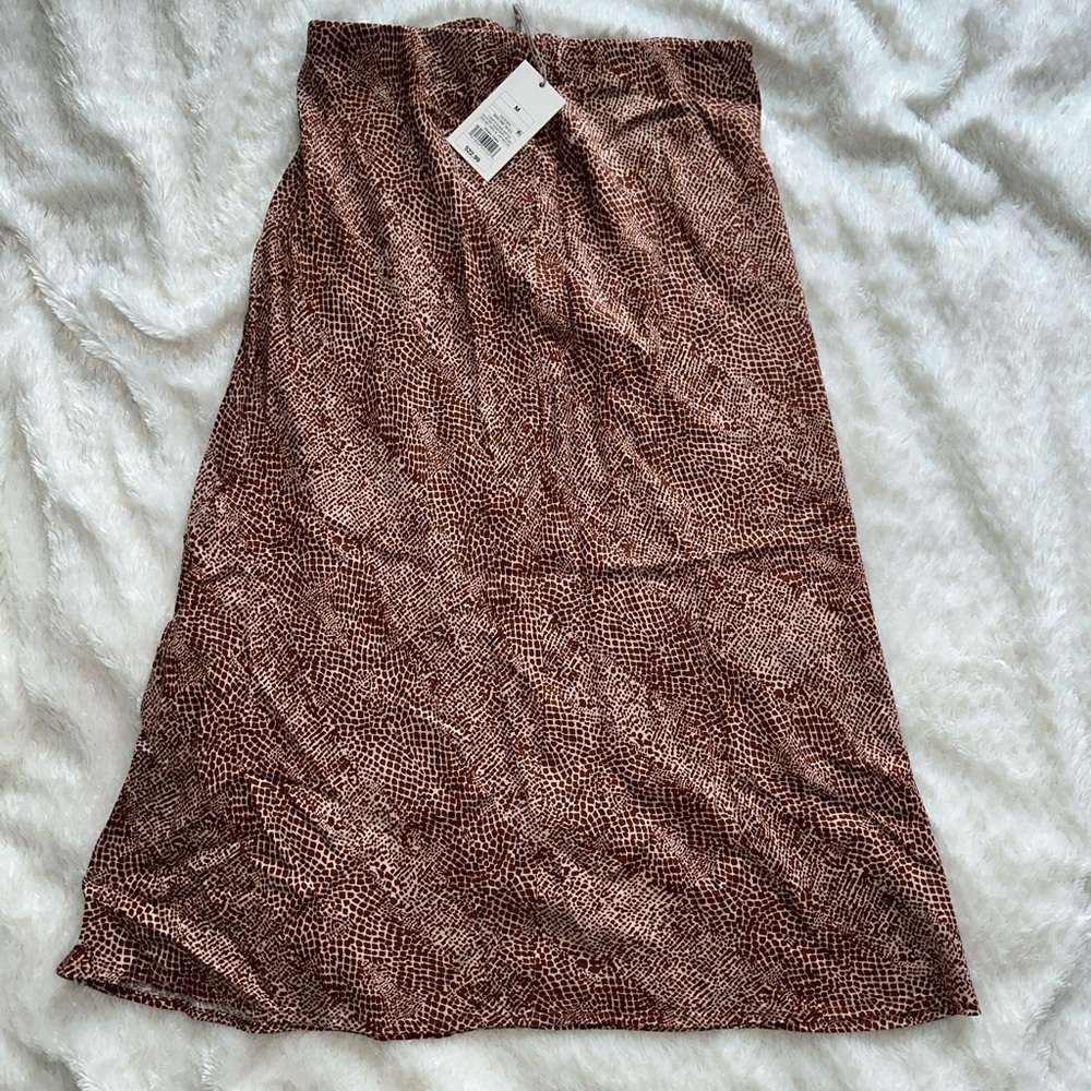 🐍 A New Day Snake Print Midi Skirt (Medium) 🐍